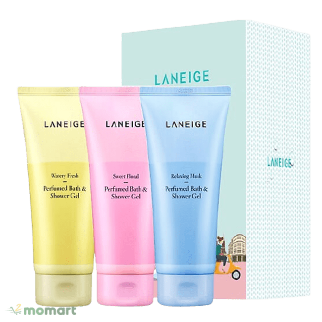 Laneige Perfumed Bath & Shower Gel 3 phiên bản