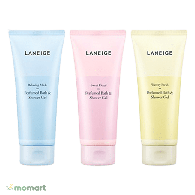 Thiết kế của Laneige Perfumed Bath & Shower Gel