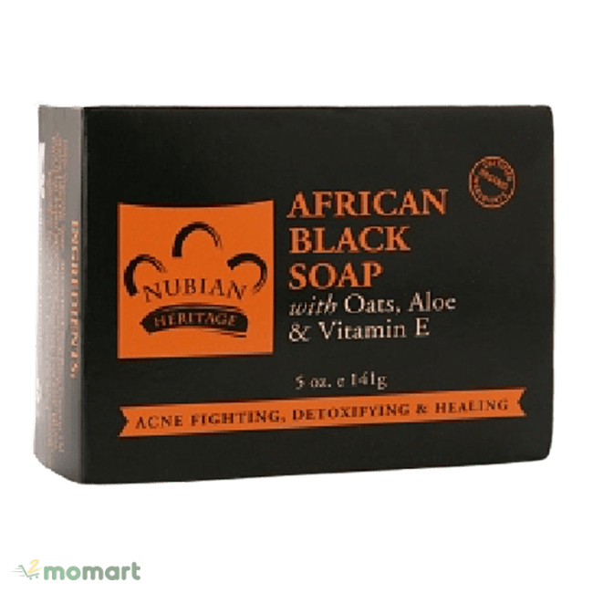 Bao bì mới của Nubian African black soap