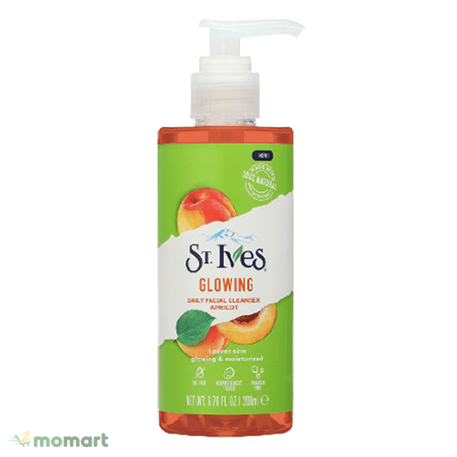ST.Ives Glowing Daily Facial Cleanser Apricot
