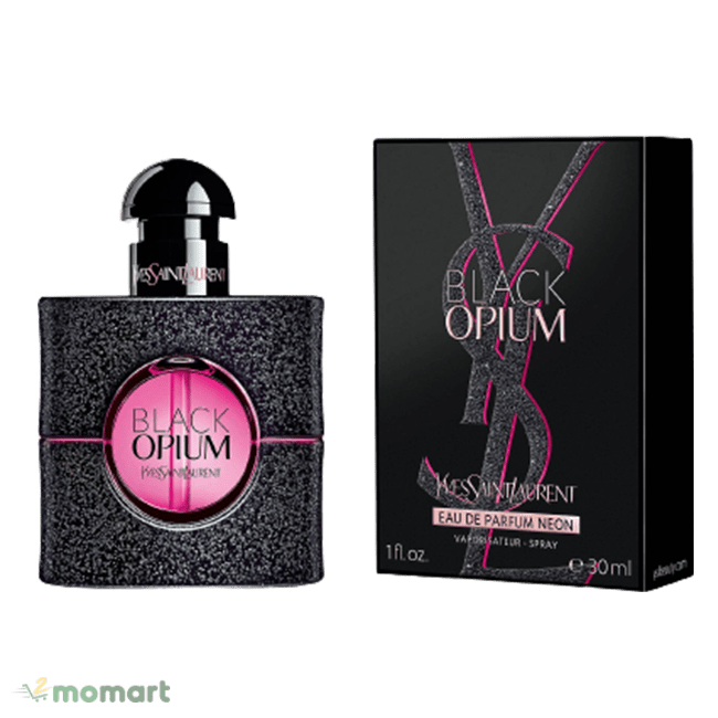 Yves Saint Laurent Opium Black phiên bản chai hồng