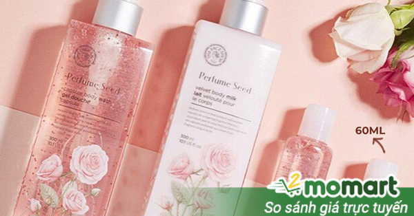 Trọn bộ sữa tắm nước hoa Perfume Seed Velvet Special Body Sare Set Hàn Quốc