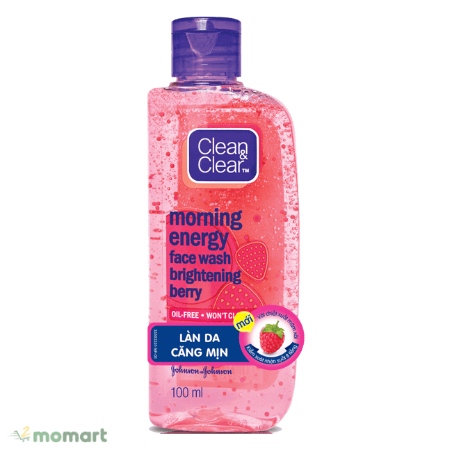 Sữa rửa mặt Clean & Clear Morning Energy hương dâu