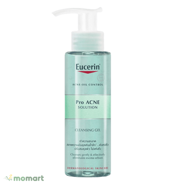 Eucerin Pro Acne Solution Cleansing Gel làm sạch da