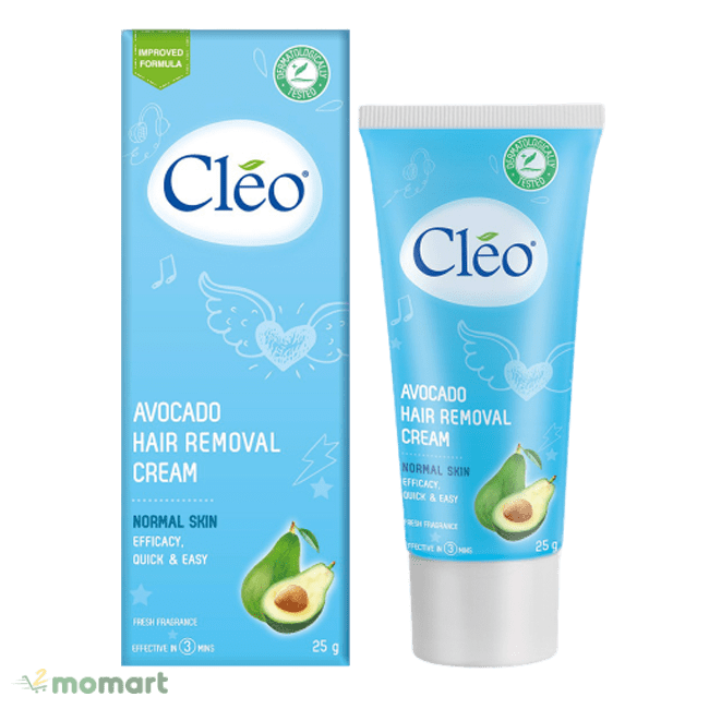 Kem tẩy lông Cleo Bơ cho da thường