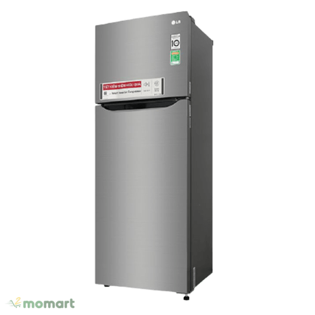 Tủ lạnh LG Inverter 209 lít GN-M208PS chụp nghiêng