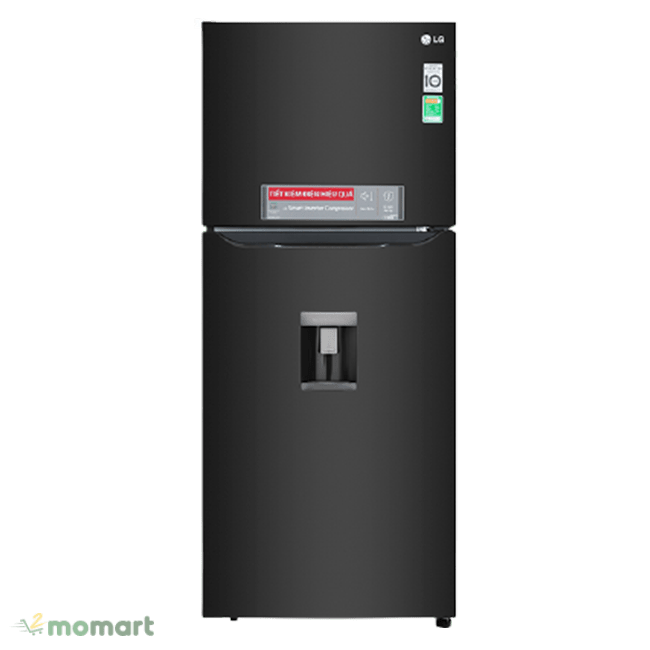 Tủ lạnh LG Inverter 393 lít GN-D422BL chụp trực diện