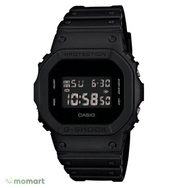 Thiết kế đồng hồ Casio nam G-Shock DW-5600BB-1DR