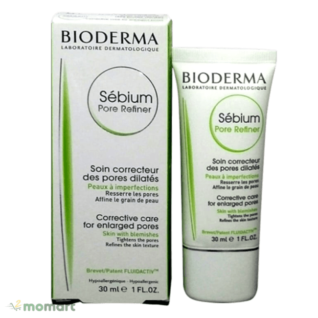 Bao bì của Bioderma Sebium Pore Refiner