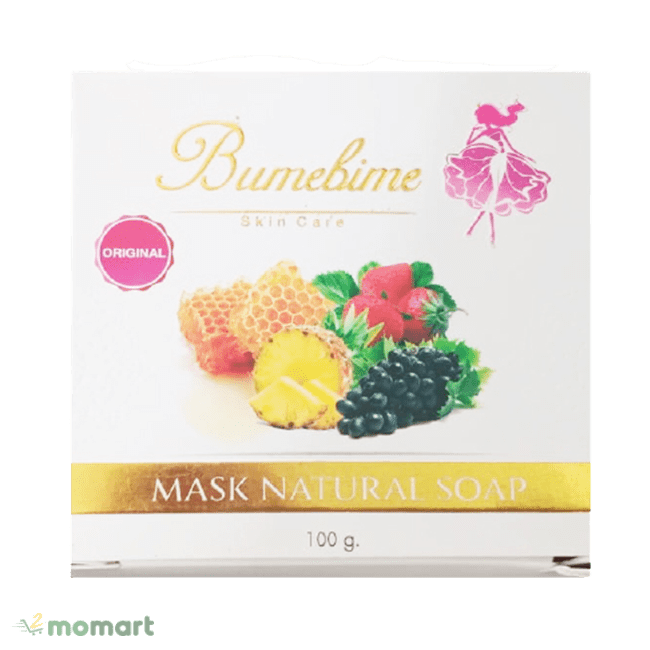 Bumebime mask natural soap phiên bản cũ