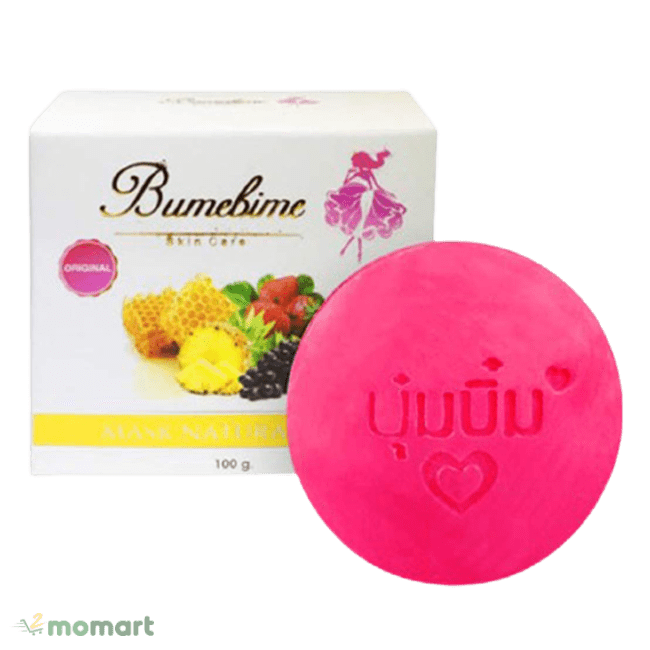 Thiết kế của Bumebime mask natural soap