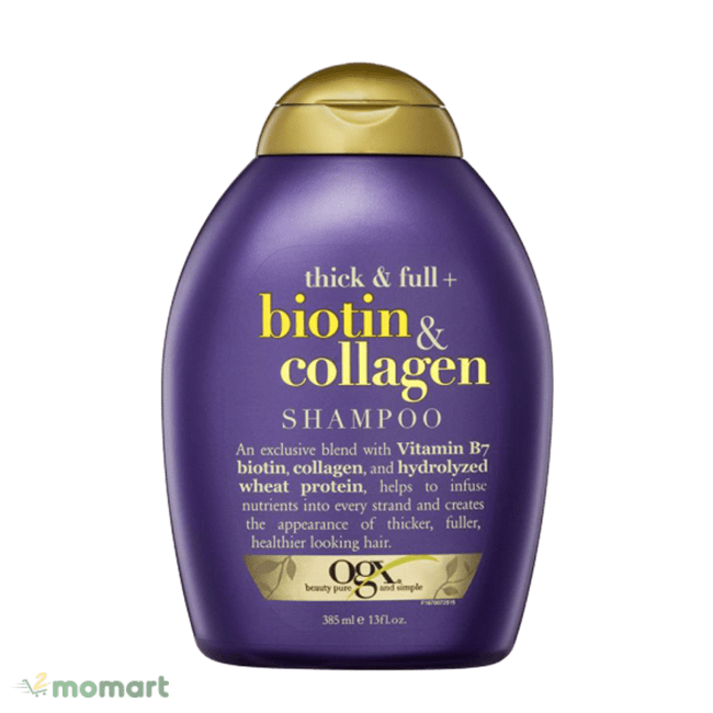 Biotin Collagen Shampoo chụp trực diện