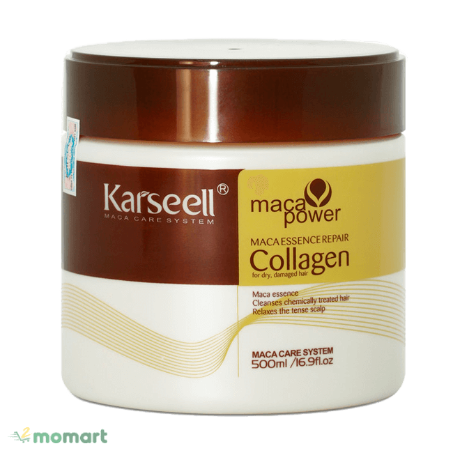kem ủ Collagen Karseell Maca phục hồi tóc hư tổn
