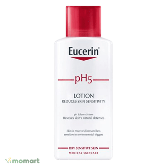 Eucerin Sensitive Skin Ph5 chai nhỏ