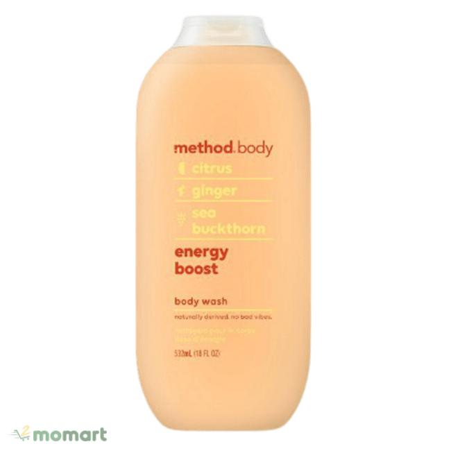 Thiết kế của sữa tắm Method body