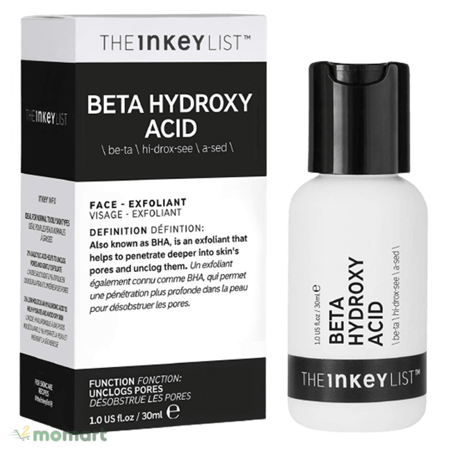 Thiết kế của The Inkey List beta hydroxy acid 2%