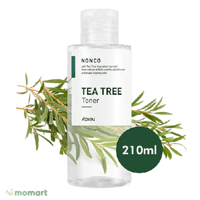 Nước hoa hồng A’Pieu Nonco Tea Tree chứa Tea Tree