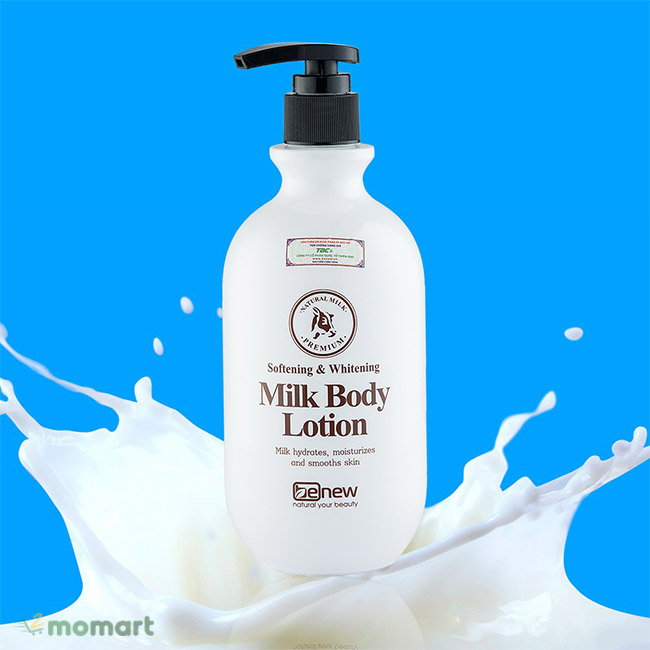 Thành phần sữa Benew Whitening Body Lotion