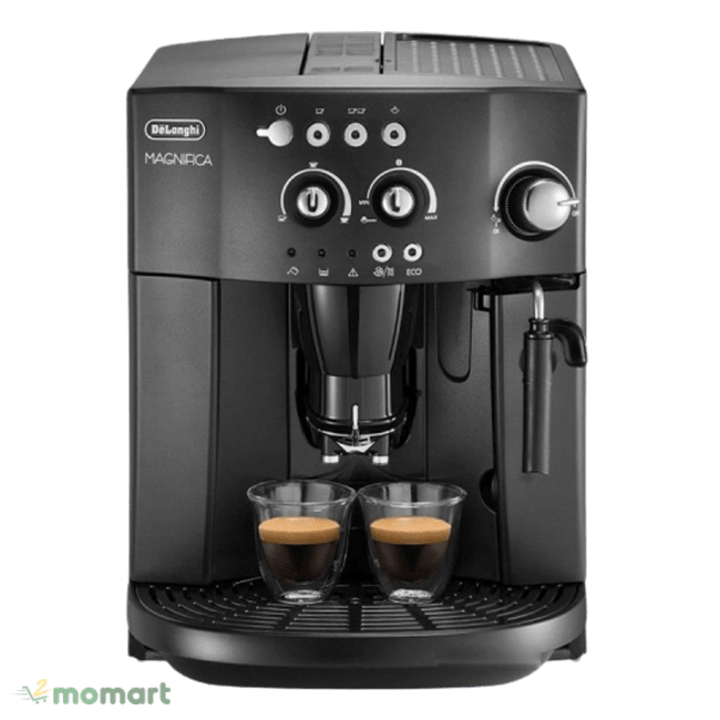Máy pha cà phê tự động Delonghi Esam4000.B chụp trực diện