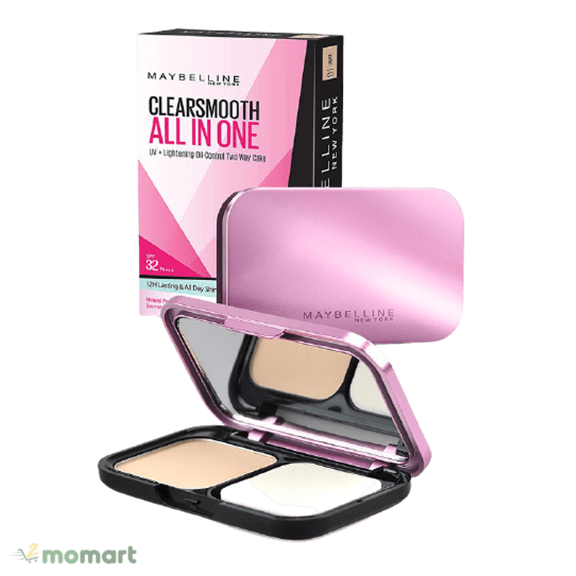 Phấn phủ Maybelline Clear Smooth All In One tốt nhất