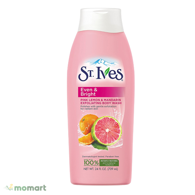 Sữa tắm St.Ives màu hồng