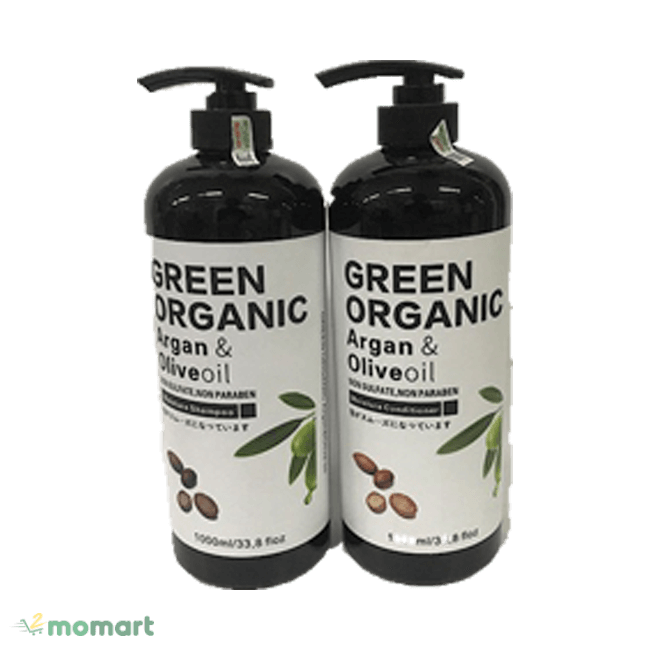 Dầu gội xả Green Organic Nhật Bản