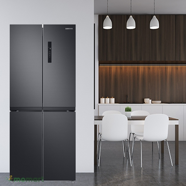 Samsung RF48A4000B4/SV làm đẹp cho không gian căn bếp