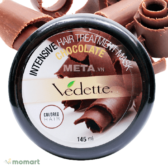 Mặt nạ ủ tóc Vedette thành phần socola
