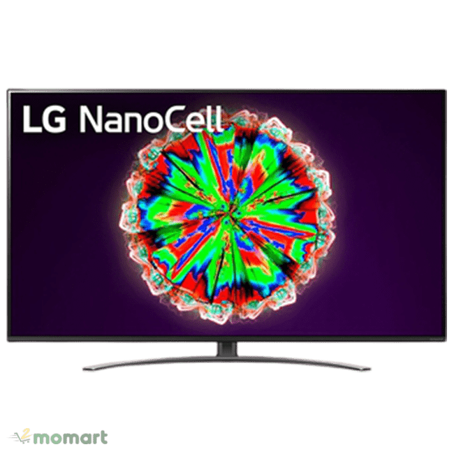 Smart Tivi NanoCell LG 4K 55 inch 55NANO81TNA chụp trực diện