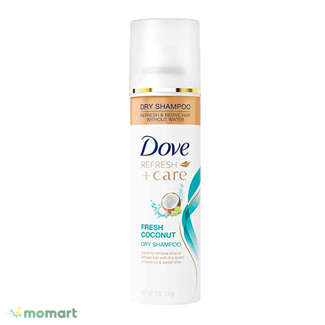Dove Dry Shampoo Refresh Care làm sạch tóc