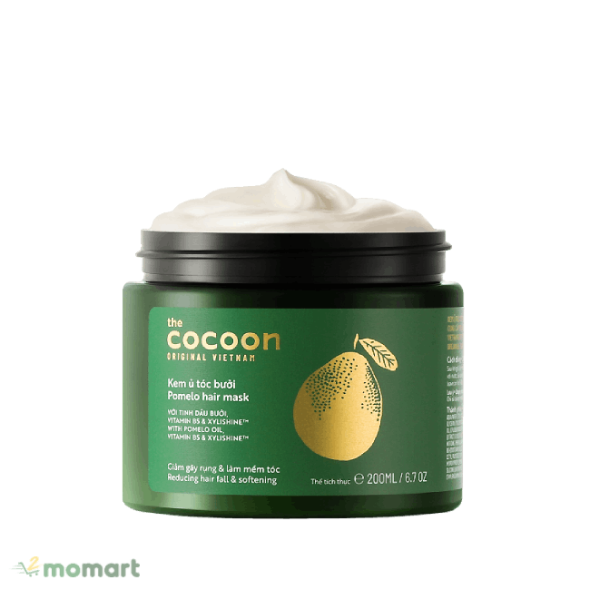 Kem ủ tóc bưởi Cocoon ngăn ngừa tóc gãy rụng, phục hồi tóc hư tổn