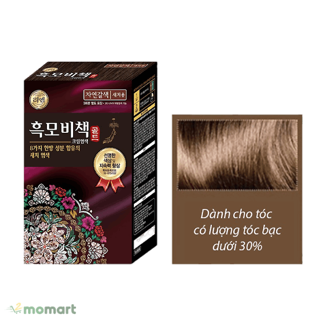 Kem nhuộm tóc phủ bạc thảo dược cao cấp Reen Heukmobichaek Oriental