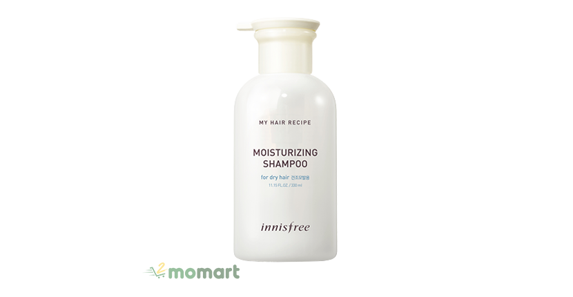 Innisfree Moisturizing Shampoo for Dry Hair cho tóc mềm mại