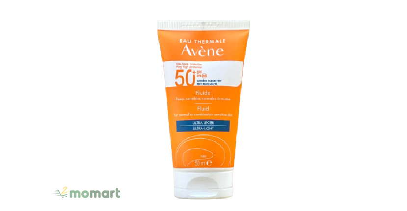 Kem chống nắng chống nước Avene Dry Touch 50+ bảo vệ da tối ưu
