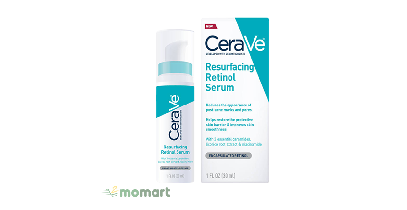 Retinol trị mụn CeraVe Resurfacing chính hãng