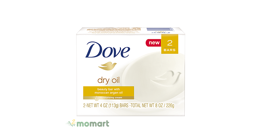 Xà bông Dove Beauty Bar Dry Oil
