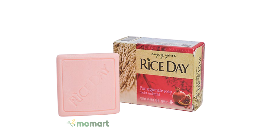Xà bông dưỡng ẩm và tẩy tế bào chết Rice Day chính hãng, giá tốt