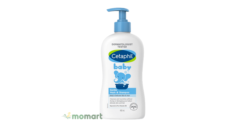Sữa tắm cho bé Cetaphil Baby Gentle Wash & Shampoo tốt cho làn da