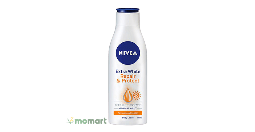 Sữa dưỡng thể cho da cơ thể Nivea Extra White Spf 30