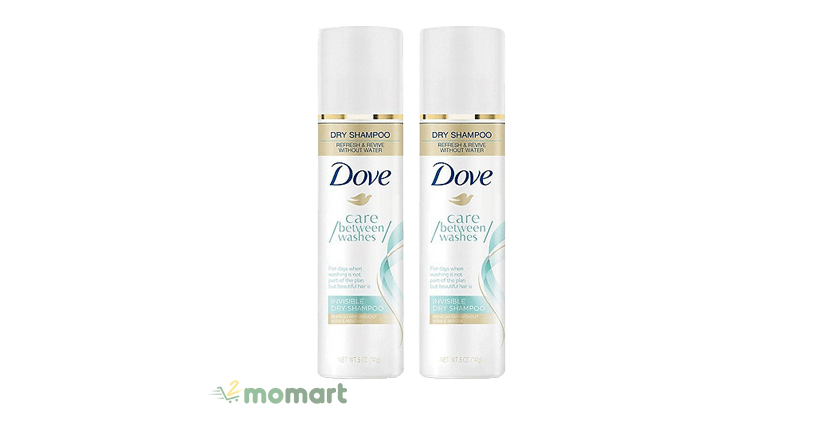 Dầu gội khô Dove Invisible Dry Shampoo loại bỏ dầu nhờn